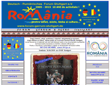 Tablet Screenshot of forum-gerrum-stuttgart.de